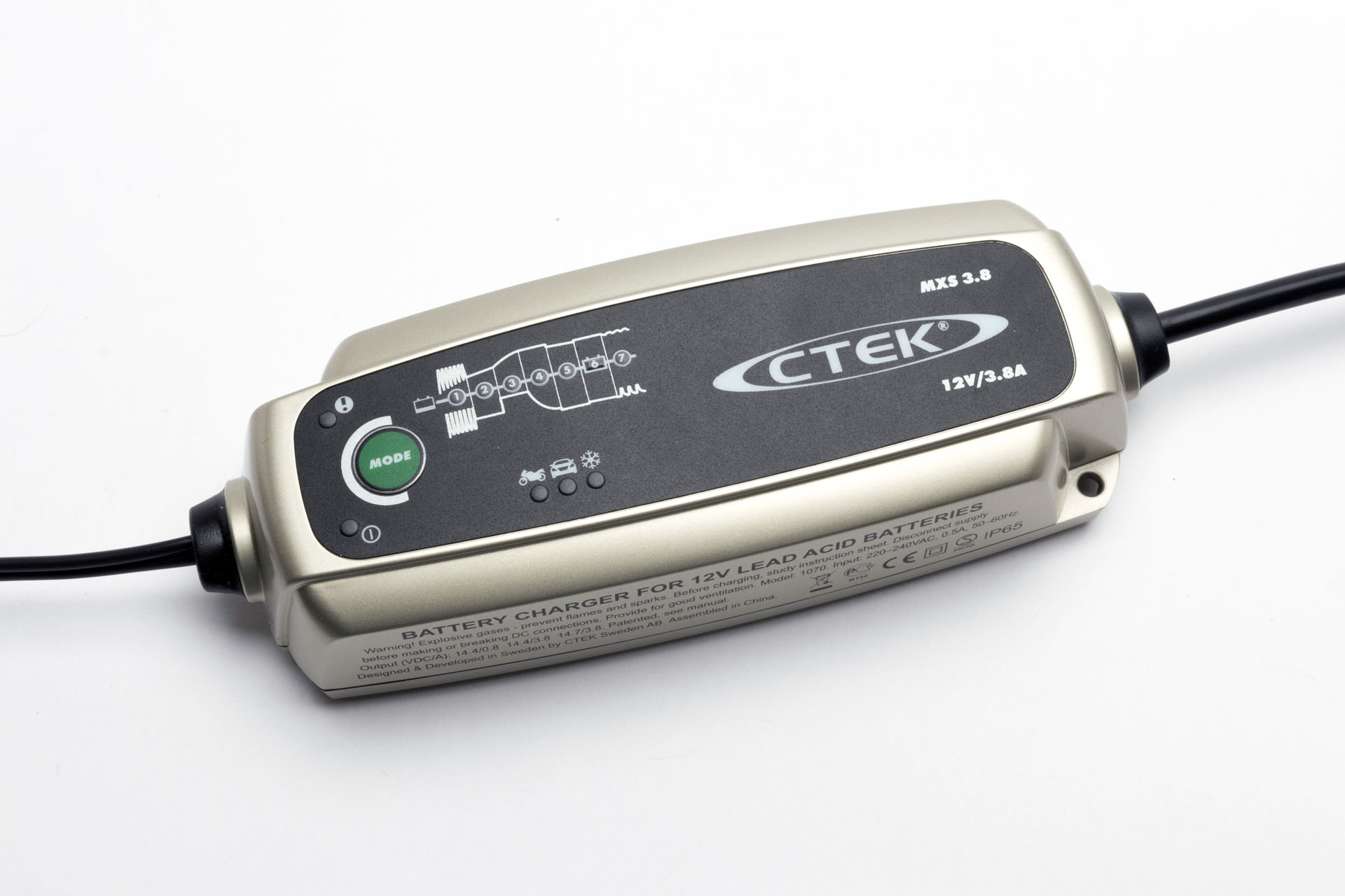 CTEK MXS 3.8 зарядное устройство для АКБ мотоциклов