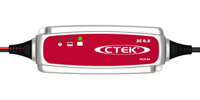 Зарядное устройство CTEK XC 0.8 для ретро автомобилей и мотоциклов